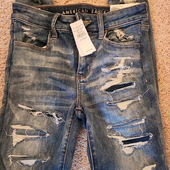 American Eagle Outfitters Denim - American Eagle Jeans Next Level Stretch Hi Rise Jegging Size 4